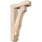 Ekena Millwork Balboa Craftsman Smooth Bracket w/ Offset Brace, Douglas Fir, 5 1/2"W x 18"D x 30"H BKT0604X18X30BOA04SDF - alternate 1